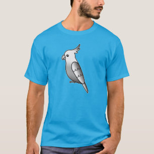 T-shirt Perruche à tête blanche de dessin animé