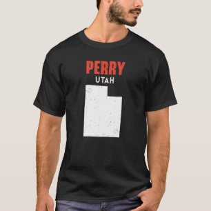 T-shirt Perry Utah USA State America Travel Utahan