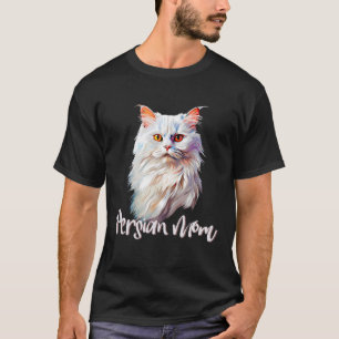 T-shirt Perse Chat Maman maman maman maman Famille Animaux