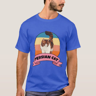 T-shirt Perse Chat Perse Chat fille