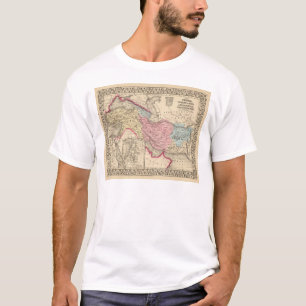 T-shirt Perse, Turquie, Afghanistan, Beloochistan