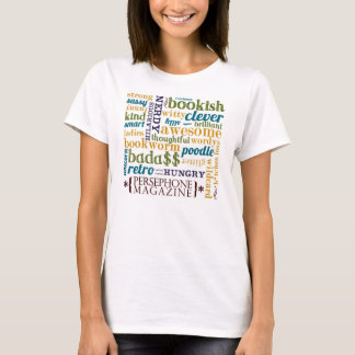 T-shirt Persephone Magazine Wordy Shirt en multi