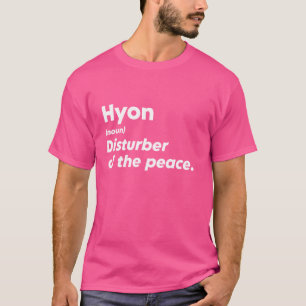 T-shirt Persona personnalisé drôle Hyon 'Disturber of the