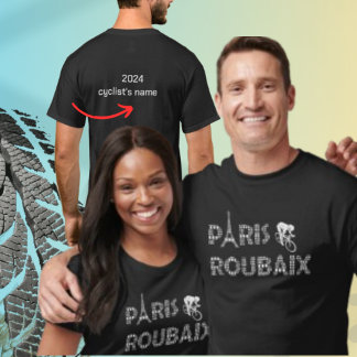 T-shirt  Personalice Facil Paris Roubaix Bikes