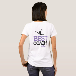 T-shirt Personalizable Gymnastics Coach Best Coach Ever