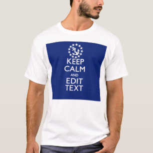T-shirt Personalize Your Nautical Keep Calm And Edit Text