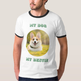 T-shirt Personalized Photo Template for My Dog - My Best