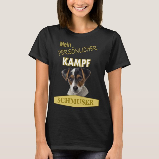 T-shirt Persönlicher Kampf Schmuser Jack Russel Terrier (Devant)