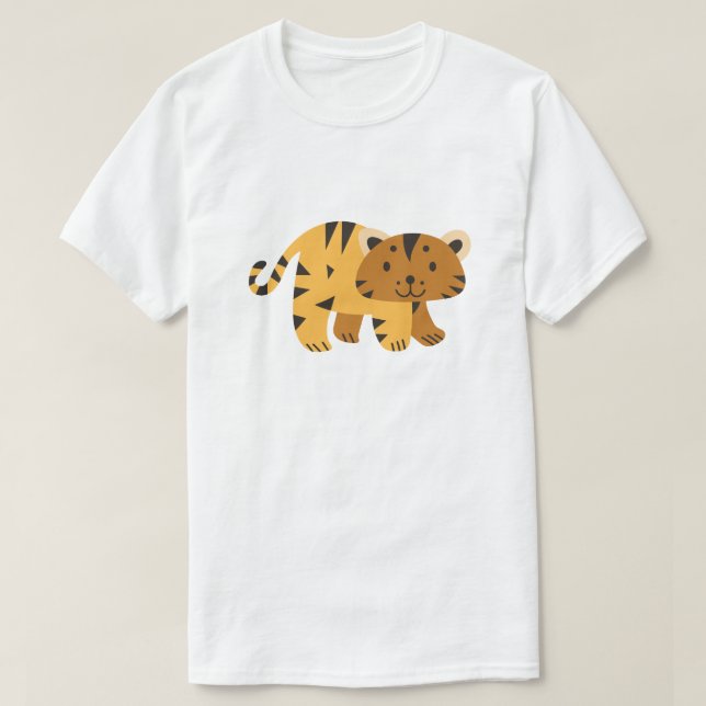 T-shirt Personnage de chat mignon  (Design devant)