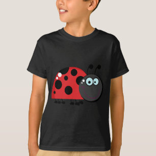T-shirt Personnage de dessin animé de coccinelle