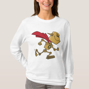 T-shirt Personnage de dessin animé de robot super-héros co