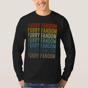T-shirt Personnage de Furry Fandom Costume de Furry