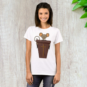 T-shirt Personnage de souris drôle d'église chrétienne