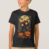 Personnage d'Halloween mignon dans une scène de co