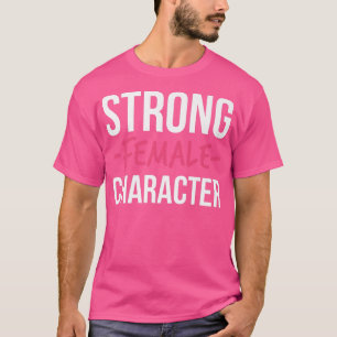 T-shirt Personnage féminin fort Feminisme 5592