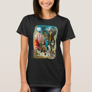 T-shirt Personnages de bande dessinée de saga geek Classic