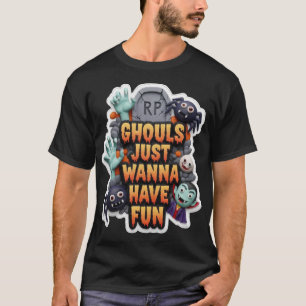 T-shirt Personnages de Halloween en claymation ludiques et