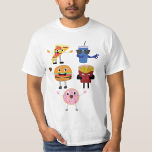 T-shirt Personnages de nourriture