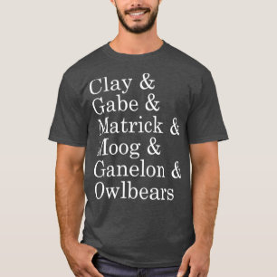 T-shirt Personnages des rois du monde