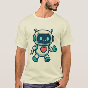 T-shirt Personnages d'IA et de Robot