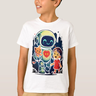 T-shirt Personnages d'IA et de Robot – Collection de desig