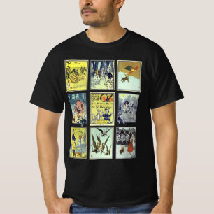 T-shirt Personnages vintage de Le Magicien d'Oz, Route de 