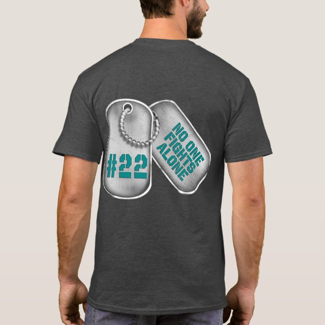 T-shirt Personnalisable "22 BALISES DE CHIENS" (Dos)
