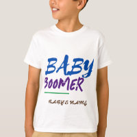 Personnalisable Baby Boomer Nom Design Grand