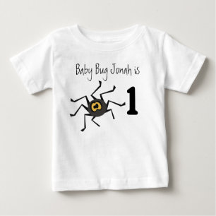 T-shirt personnalisable d'anniversaire d'insecte