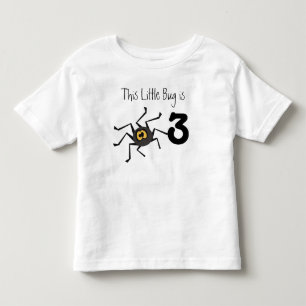 T-shirt personnalisable d'anniversaire d'insecte