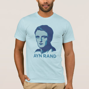 T-shirt personnalisable d'Ayn Rand