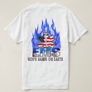 T-Shirt Personnalisable EMT Star Of Life
