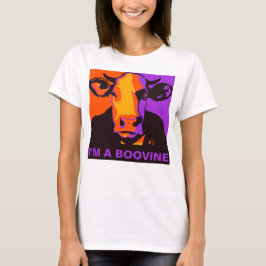 T-shirt Personnalisable ! Halloween Boovine Pop Art Cow Ts