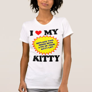 T-shirt PERSONNALISABLE J'aime mon chat
