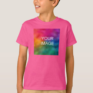 T-shirt Personnalisable Modèle Garçons Enfants Wow rose