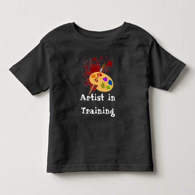 T-shirt personnalisable pour peintre (Devant)