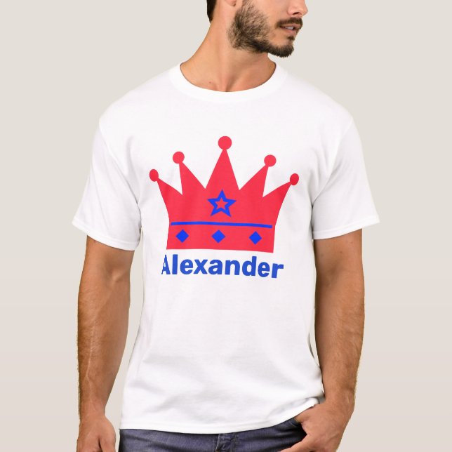 T-shirt Personnalisable Red Crown (Devant)