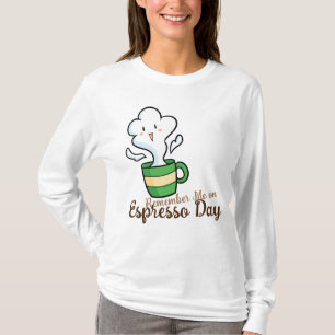 T-shirt Personnalisable Se souvenir de moi le jour de l'Es