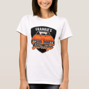 T-shirt Personnalisé 1969 Ram Air 400 Muscle Car Garage