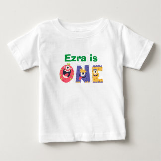T-shirt personnalisé 1er anniversaire pour garçon