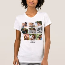 Personnalisé 9 Photo Collage Modèle pour couples