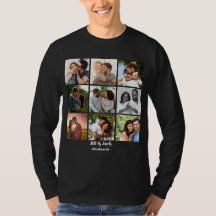 Personnalisé 9 Photo Collage Modèle pour couples