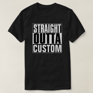 T-SHIRT PERSONNALISÉ À L'EXTÉRIEUR