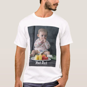 T-shirt Personnalisé. Ajouter une photo et un texte. T-sh
