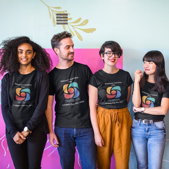 T-shirt Personnalisé Ajouter votre entreprise Logo Entrepr (Créateur téléchargé)