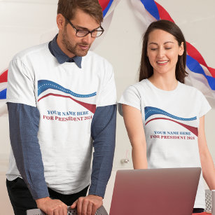 T-shirt Personnalisé Ajouter votre propre candidat à la pr