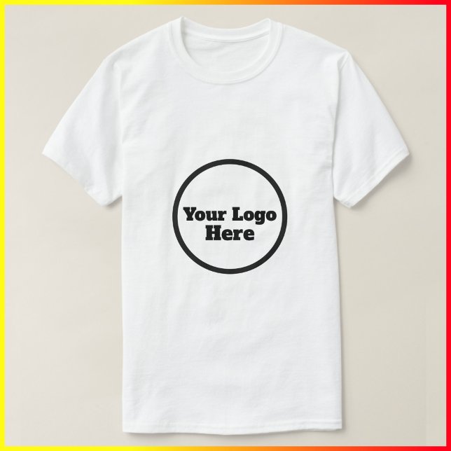 T-shirt personnalisé - Ajoutez votre logo | Person (Créateur téléchargé)