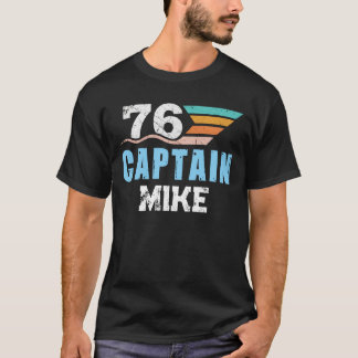 T-Shirt personnalisé Anniversaire Rétro Capitaine 