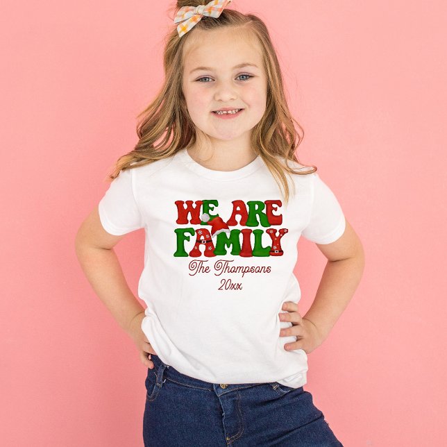 T-shirt Personnalisé Avec Nom Famille Correspondance de No (Créateur téléchargé)
