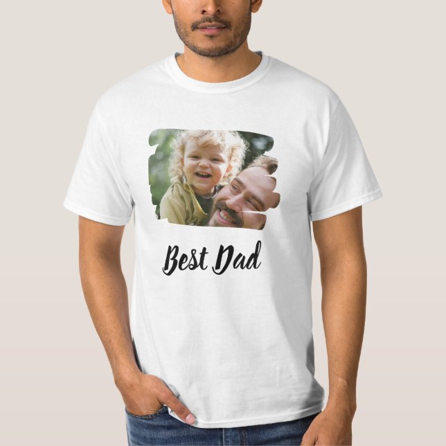 T-shirt personnalisé Best papa (Devant)